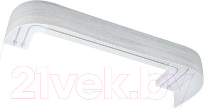 Карниз для штор LEGRAND Галант 7см 2П 1.6 / 58065881 (дуб перламутр)