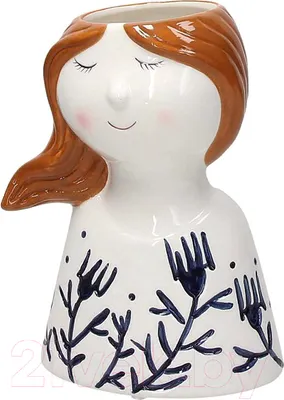 Ваза Andrea Fontebasso Ceramic Anacu Девушка с веточками / CK1VB532315