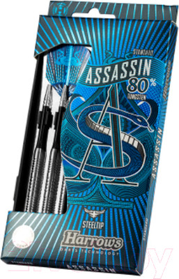 Набор дротиков для дартса Harrows Steeltip Assassin 3x23 gR W80/ 842HRED112365