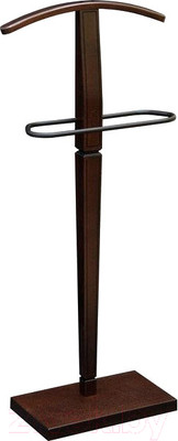 Стойка для одежды Мебелик Костюмная Васко В 70 (темно-коричневый/патина)