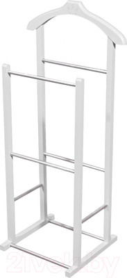 Стойка для одежды Мебелик Костюмная детская В 28Н (белый)