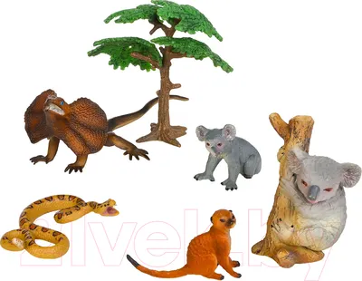 Набор фигурок игровых Masai Mara Мир диких животных / MM211-217