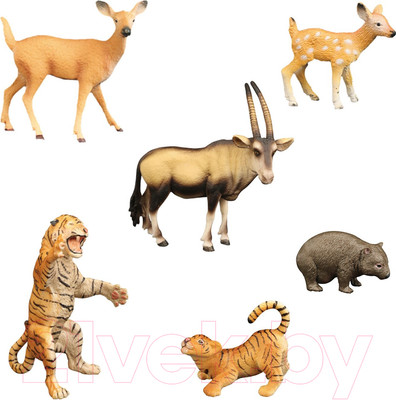 Набор фигурок коллекционных Masai Mara Мир диких животных / MM211-224