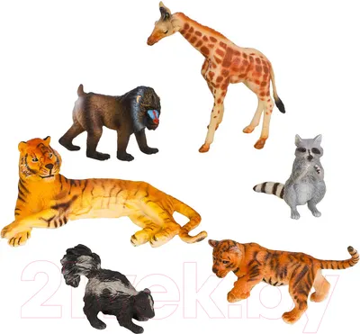 Набор фигурок игровых Masai Mara Мир диких животных / MM211-225