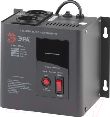 Стабилизатор напряжения ЭРА СННТ-1000-Ц / Б0020166