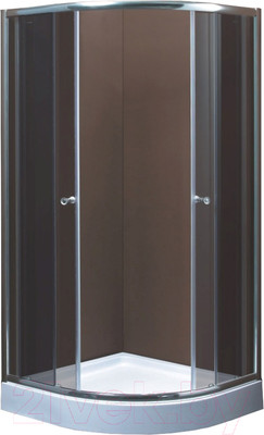 Душевой уголок Coliseum Minor без поддона T-90 (тонированное стекло)