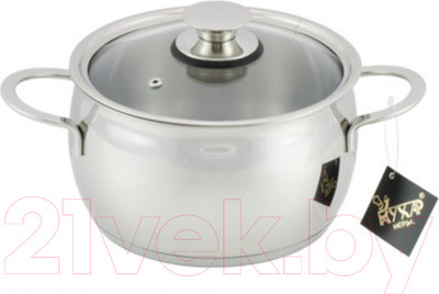 Кастрюля Кухар Магнолия Престиж КМ3-21С2 (4.5л)