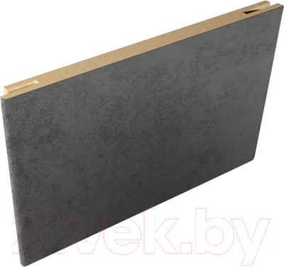 Добор Velldoris Экошпон телескопический 100x8x2150 / VD065181 (муар темно-серый)