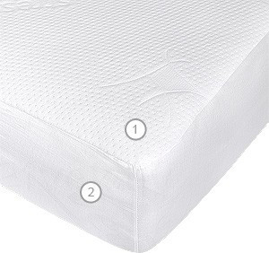 Наматрасник защитный Vegas Protect Stressfree L1 160x200