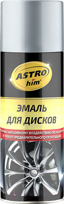 Эмаль автомобильная ASTROhim Для дисков / Ас-607 (520мл, хром зеркальный)