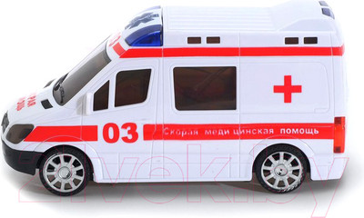 Автомобиль игрушечный Автоград Скорая помощь / 5019328