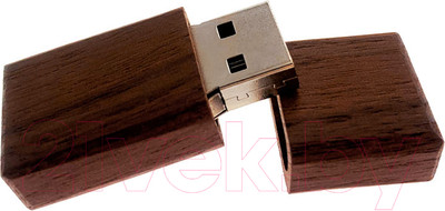 USB flash накопитель No Brand Selva 16Gb / 3025.19 (коричневый)