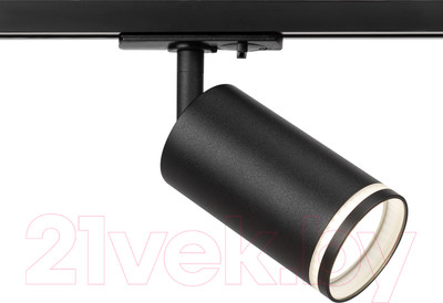 Трековый светильник ЭРА TR52-GU10 BK / Б0054166 (матовый черный)