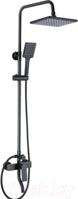Душевая система со смесителем REA Hass Black REA-B9968