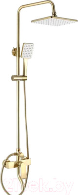 Душевая система со смесителем REA Hass Matt Gold REA-B9972