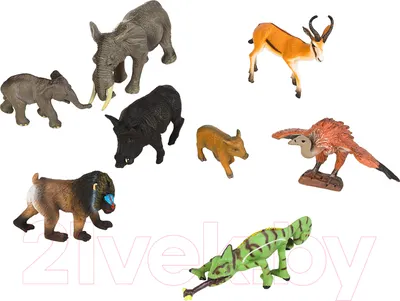 Набор фигурок игровых Masai Mara Мир диких животных / MM211-259