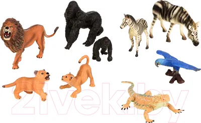 Набор фигурок игровых Masai Mara Мир диких животных / MM211-276