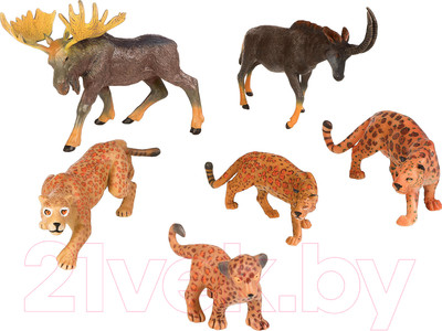 Набор фигурок коллекционных Masai Mara Мир диких животных / MM211-281