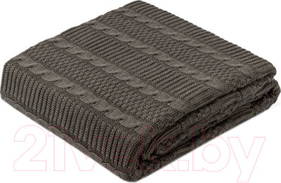 Плед Proson Sweater 160x220 (темно-серый)
