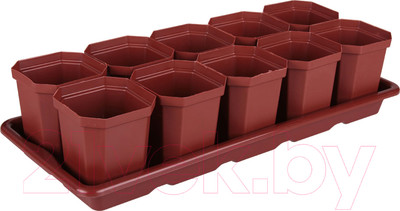 Набор горшков для рассады Альтернатива М1010