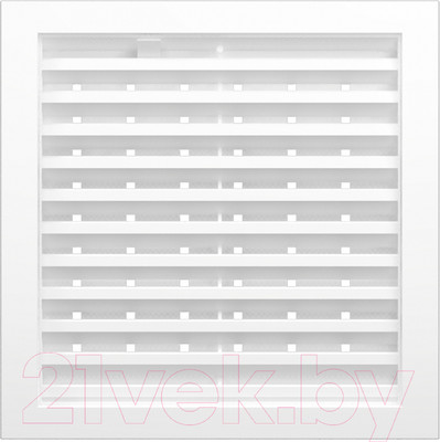 Решетка вентиляционная Viento 2222ВРР (220x220, белый)