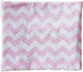 Пеленка детская Sofi Зигзаги / 616 (розовый)
