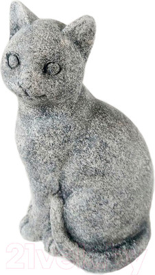 Статуэтка Нашы майстры Сидячий кот / 3022-3 (серый)