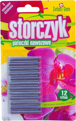 Удобрение Zielony Dom Палочки удобрительные для орхидей (12шт/уп)