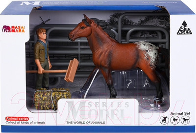 Набор фигурок коллекционных Masai Mara Мир лошадей / MM214-320