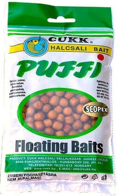 Насадка рыболовная CUKK Puffi Small Scopex 4916 (30г)