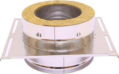 Площадка монтажная для труб Ferrum 430+нерж./1.5 Ф140x210 / f3207