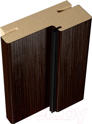 Коробка Velldoris Экошпон телескопическая 70x26x2100 / VD064934 (венге)