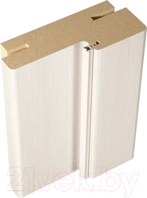 Коробка Velldoris Экошпон телескопическая 70x26x2100 / VD064935 (дуб белый)