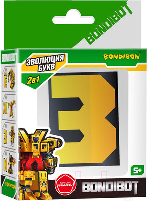 Робот-трансформер Bondibon Bondibot Буква З / ВВ5494