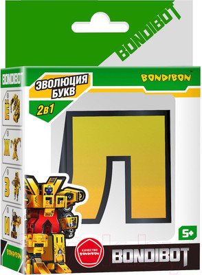 Робот-трансформер Bondibon Bondibot Буква Л / ВВ5498