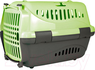 Переноска для животных ZooExpress Турне 17213 (S, зеленый)