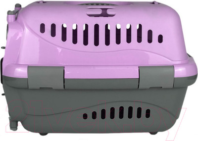 Переноска для животных ZooExpress Турне авиа 17412 (S, фиолетовый)