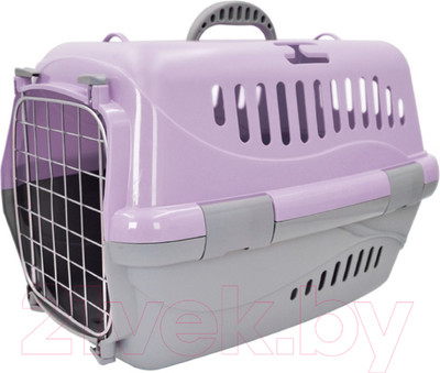 Переноска для животных ZooExpress Турне 16312 (М, фиолетовый)