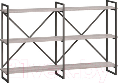 Стеллаж Loftyhome Мальборк Рант 160 / 1251828 (смоук)
