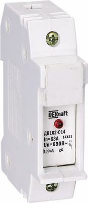 Держатель предохранителя DEKraft 21383DEK
