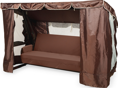 Качели садовые LetoLux Нирвана Premium (шоколад)