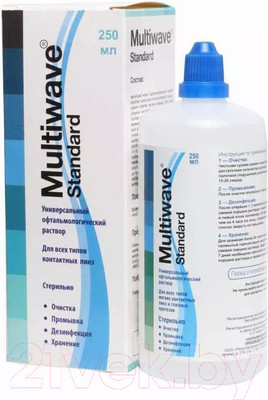 Раствор для линз Multiwave Standard (250мл)