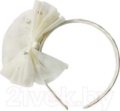 Обруч для волос Bradex Бант Праздничный/ AS 1352 (кремовый)