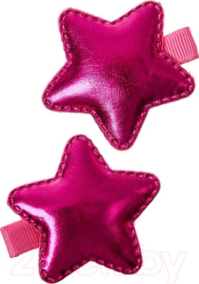 Набор заколок для волос Bradex Звездочки / AS 1249 (фуксия)