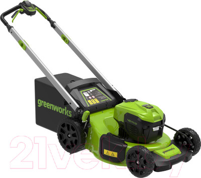 Газонокосилка аккумуляторная Greenworks GD40LM48SP 40V 48см / 2517407 (без АКБ и ЗУ)