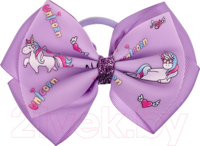 Резинка для волос Bradex Единорожка / AS 1803 (фиолетовый)