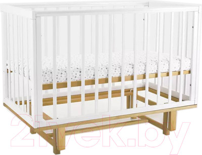 Детская кроватка Rant Indy / 766 (Cloud White)