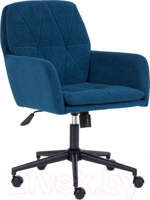 Кресло офисное Tetchair Garda флок (синий)