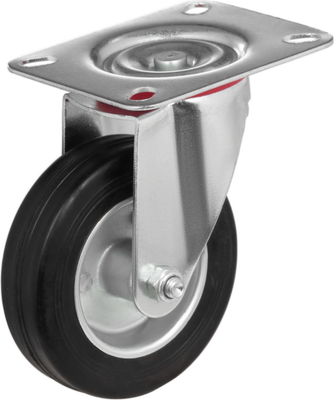 Опора колесная для тележки складской Стелла-техник 4001-100