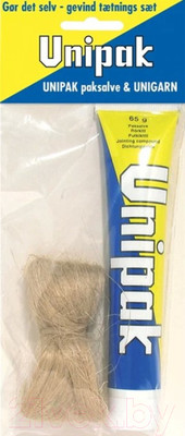 Монтажный комплект для сантехники Unipak Лен / 5060800 (65г+13г)